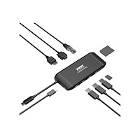 Port PORT connect - dockningsstation - USB-C - HDMI, VGA - 1GbE