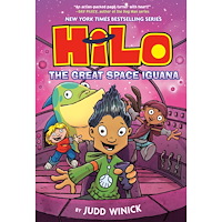 Judd Winick Hilo Book 11: The Great Space Iguana: (A Graphic Novel) (inbunden, eng)