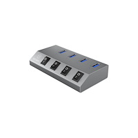 RaidSonic Technology ICY BOX IB-HUB1405 - hubb - 4 portar