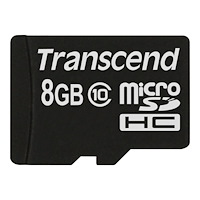 Transcend Information Transcend Premium - flash-minneskort - 8 GB - microSDHC