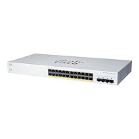 Cisco Systems Cisco Business 220 Series CBS220-24T-4G - switch - 28 portar - smart - rackmonterbar