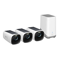 Eufy eufyCam S330 (eufyCam 3) - videoserver + kamera/kameror - trådlös (Wi-Fi)