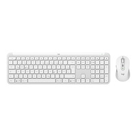 Logitech Logitech Signature Slim Combo MK950 - sats med tangentbord och mus - 100% full size - QWERTZ - tysk - offwhite Inmatning...