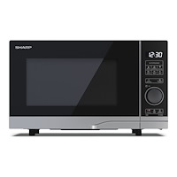 Sharp Sharp Premium series YC-PS204AE-S - mikrovågsugn - fristående - silver