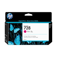 Hewlett-Packard HP 728 - magenta - original - DesignJet - bläckpatron