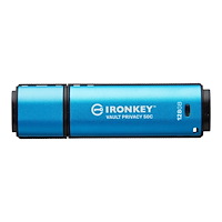 Kingston Technology Kingston IronKey Vault Privacy 50 Series - USB flash-enhet - 128 GB - TAA-kompatibel