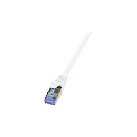 2direct LogiLink PrimeLine - patch-kabel - 50 cm - vit