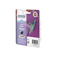 EPSON Epson T0805 - ljus cyan - original - bläckpatron