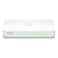D-Link dlinkgo 8-Port Fast Ethernet Easy Desktop Switch GO-SW-8E - switch - 8 portar