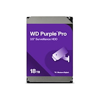 Western Digital WD Purple Pro WD181PURP - hårddisk - 18 TB - SATA 6Gb/s