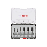 Bosch Group Bosch fräsningsskärarbit - för trä, mjuka träslag, lövträ, profiler - 6 delar