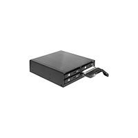DeLOCK Delock 5.25" Mobile Rack for 4 x 2.5″ SATA HDD / SSD - hållare för lagringsenheter