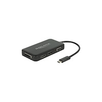 DeLOCK Delock - extern videoadapter - svart