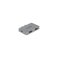 DeLOCK Delock - dockningsstation - USB-C / Thunderbolt 3 - 2 x HDMI