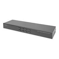 Digitus DIGITUS - omkopplare för tangentbord/video/mus - HDMI - 8 portar - rackmonterbar
