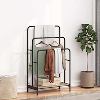 vidaXL Klädställning Sonoma ek 60 x 30 x 100.5 cm Konstruerat trä