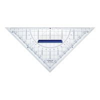 STAEDTLER STAEDTLER Mars - triangel - 22 cm - transparent - akryl