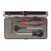 Wiha Wiha TorqueVario-S 2852 - handtag till precisionsmomentdragare med bits - 13 delar