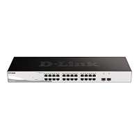 D-Link D-Link DGS 1210-26 - switch - 26 portar - smart - rackmonterbar