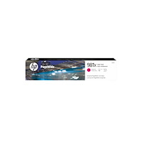 Hewlett-Packard HP 981X - Lång livslängd - magenta - original - PageWide - bläckpatron