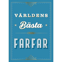 Tukan Förlag Världens bästa farfar (inbunden)