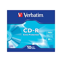 VERBATIM Verbatim - CD-R x 10 - 700 MB - lagringsmedier