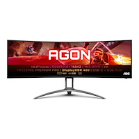 AOC AOC Gaming AG493UCX2 - AGON Series - LED-skärm - böjd - 49" - HDR