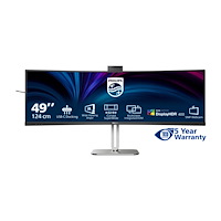 Philips Philips 49B2U5900CH - 5000 Series - LED-skärm - böjd - 49" - HDR