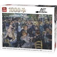 66 Books Ltd King 1000 Piece Puzzle Renoir Bal Du Moulin De La Gallette