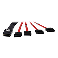 Inter-Tech Elektronik Handels Inter-Tech SATA/SAS-kabel - 1 m