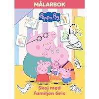 Neville Astley Skoj med familjen Gris : Målarbok (häftad)