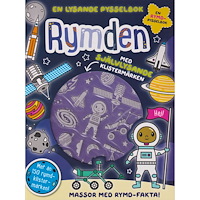 Barthelson Förlag Aktivitetsbok med lysande klistermärken - Rymden