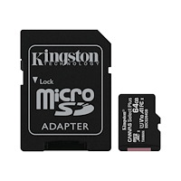 Kingston Technology Kingston Canvas Select Plus - flash-minneskort - 64 GB - mikroSDXC UHS-I