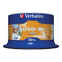 VERBATIM Verbatim - DVD-R x 50 - 4.7 GB - lagringsmedier