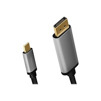 2direct LogiLink - USB/DisplayPort-kabel - 24 pin USB-C till DisplayPort - 1.8 m