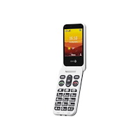 Doro DORO Leva L21 - svart / vit - 4G funktionstelefon - 128 MB - GSM