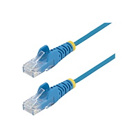 StarTech.com StarTech.com 2 m CAT6-kabel - Tunn - Ej hakfria RJ45-kontakter - Blå - patch-kabel - 2 m - blå