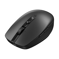 Hewlett-Packard HP 715 - mus - flera enheter, laddningsbar - Bluetooth 3.0, 2.4 GHz - svart