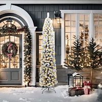 vidaXL Konstgjord julgran Grön 210 cm PVC och stål och plast