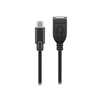 Goobay goobay - USB typ C-förlängningskabel - USB till 24 pin USB-C - 20 cm