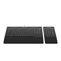 3Dconnexion 3Dconnexion Keyboard Pro with Numpad - tangentbord och numerisk knappsats - QWERTY - Nordisk Inmatningsenhet