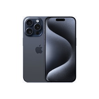 Apple Apple iPhone 15 Pro - blått titan - 5G smartphone - 128 GB - GSM