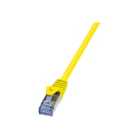 2direct LogiLink PrimeLine - patch-kabel - 50 cm - gul