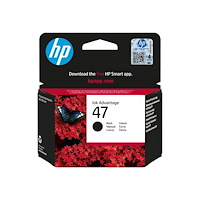 Hewlett-Packard HP 47 - svart - original - Ink Advantage - bläckpatron