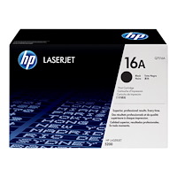 Hewlett-Packard HP 16A - svart - original - LaserJet - tonerkassett (Q7516A)