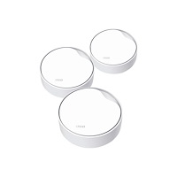 TP-LINK Technologies TP-Link Deco X50-PoE V1 - Wifi-system - Wi-Fi 6 - skrivbordsmodell, väggmonterbar, takmonterbar