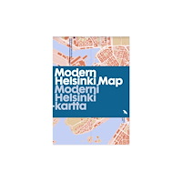 Blue Crow Media Modern Helsinki Map / Moderni Helsinki-kartta