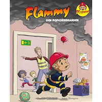 Charlotte Cederlund Flammy och popcornbranden (inbunden)