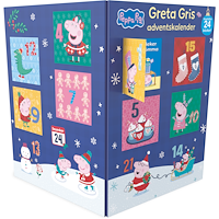 Neville Astley Greta Gris adventskalender (blå) (bok)