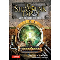 John Matthews STEAMPUNK TAROT: Wisdom From The Gods Of The Machine (78-card deck & book)